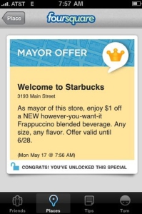 Offre Mayor Foursquare